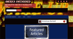 Desktop Screenshot of americauncensored.net